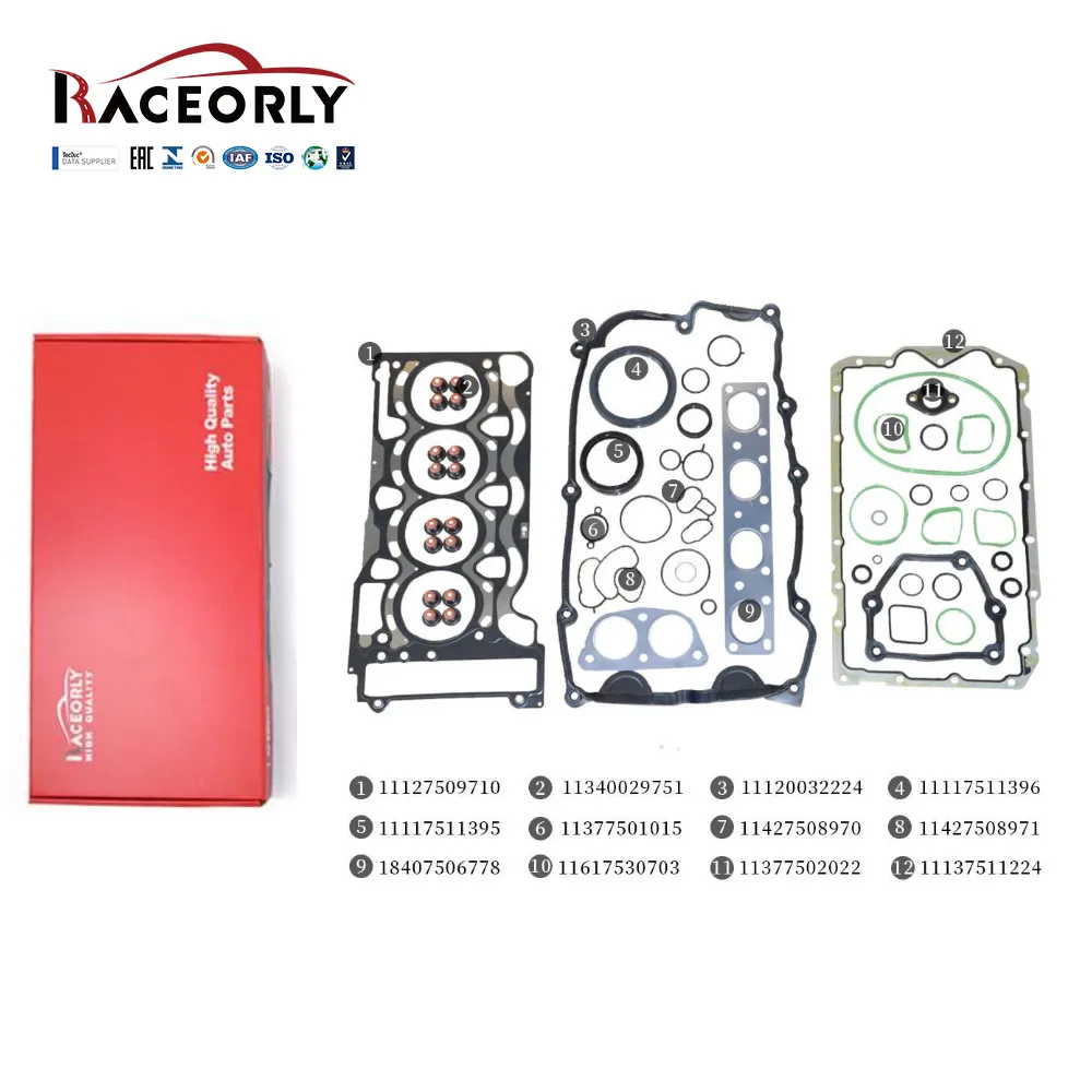 RACEORLY Engine Rebuild Gasket Kit For BMW 120i 320i X1 E84 E90 N46 B20 BZ/CA
RACEORLY Engine Rebuild Gasket Kit For BMW 120i 320i X1 E84 E90 N46 B20 BZ/CA