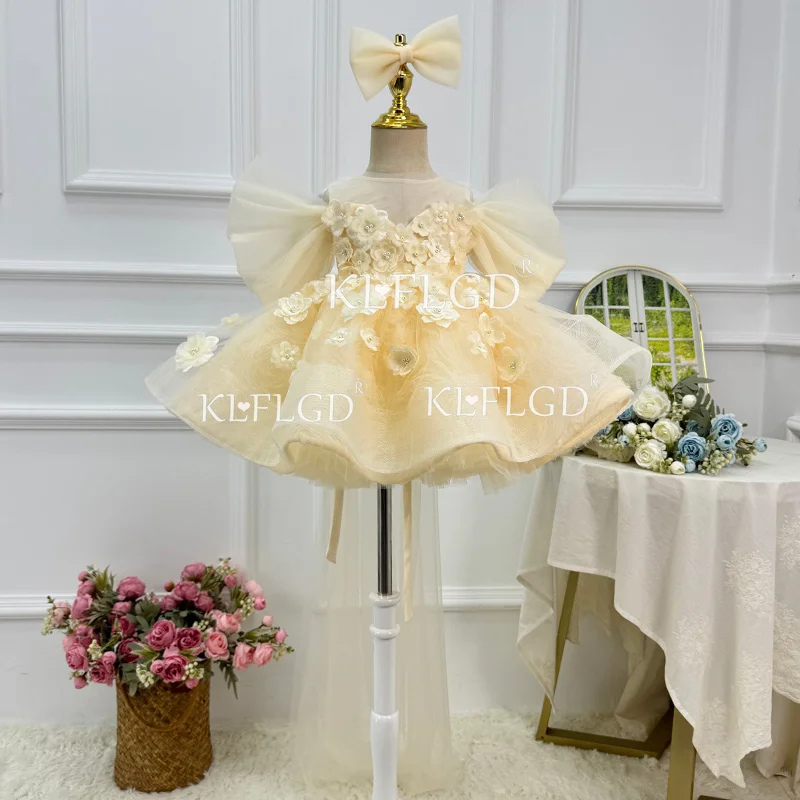 KLFLGD Luxurious and elegant girls' graduation prom dress Dress up dance party tulle embroidered senior birthday party dress
KLFLGD Luxurious and elegant girls' graduation prom dress Dress up dance party tulle embroidered senior birthday party dress