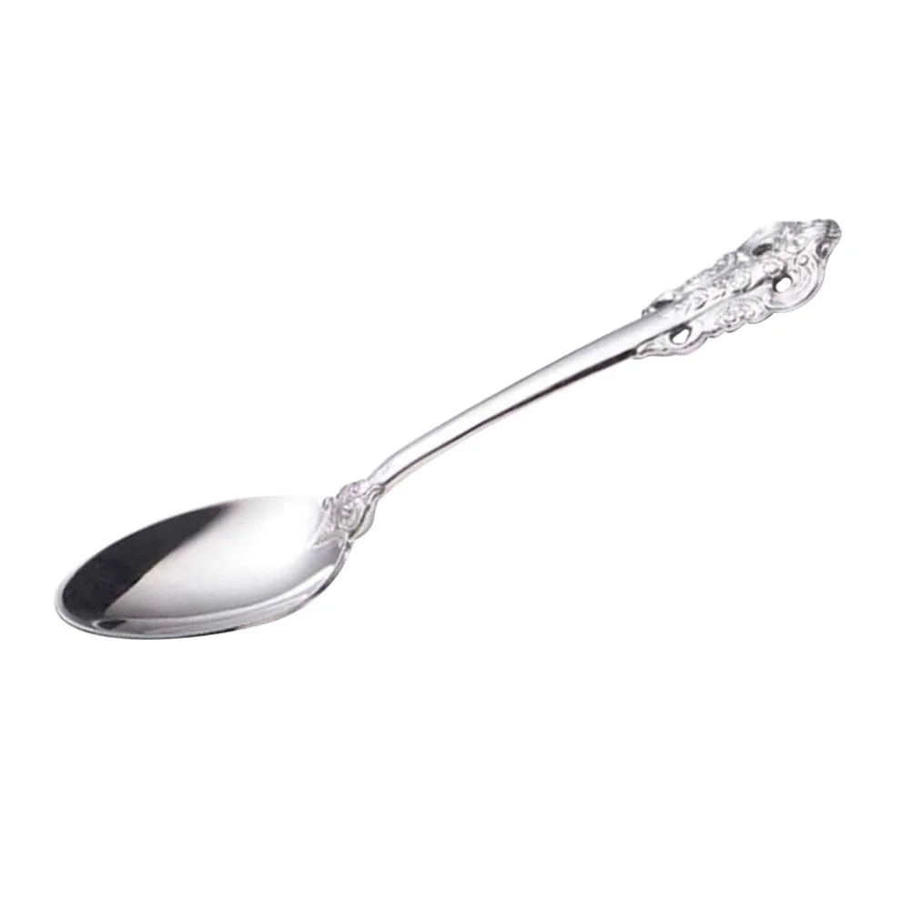European Style Serving Utensils Gold Spoon with Holes Stainless Steel Tableware
European Style Serving Utensils Gold Spoon with Holes Stainless Steel Tableware