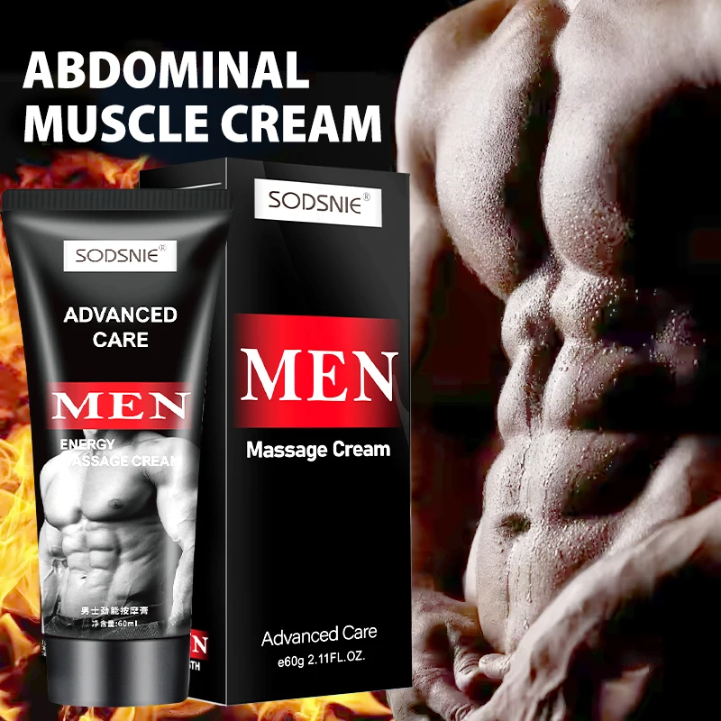 Men's Abdominal Muscle Shaping Cream 60g Anti-Cellulite Firming Skin Shaping Weight Loss Body Slimming Cream Body Care
Men's Abdominal Muscle Shaping Cream 60g Anti-Cellulite Firming Skin Shaping Weight Loss Body Slimming Cream Body Care