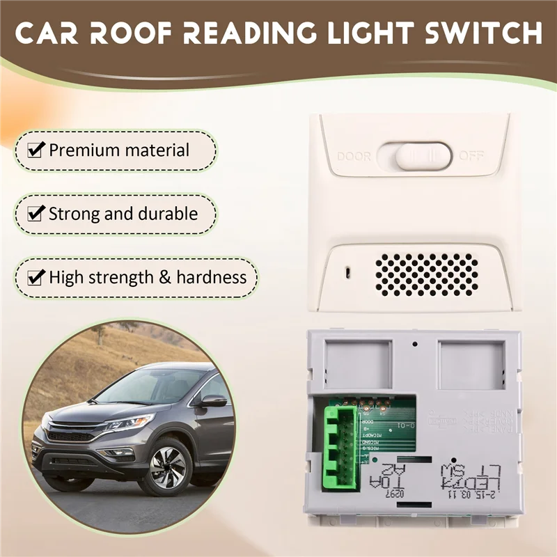 Car For HONDA CRV 2012-2015 Navigation Horn Roof Light Reading Light Switch 39180-T0A-A21ZB
Car For HONDA CRV 2012-2015 Navigation Horn Roof Light Reading Light Switch 39180-T0A-A21ZB