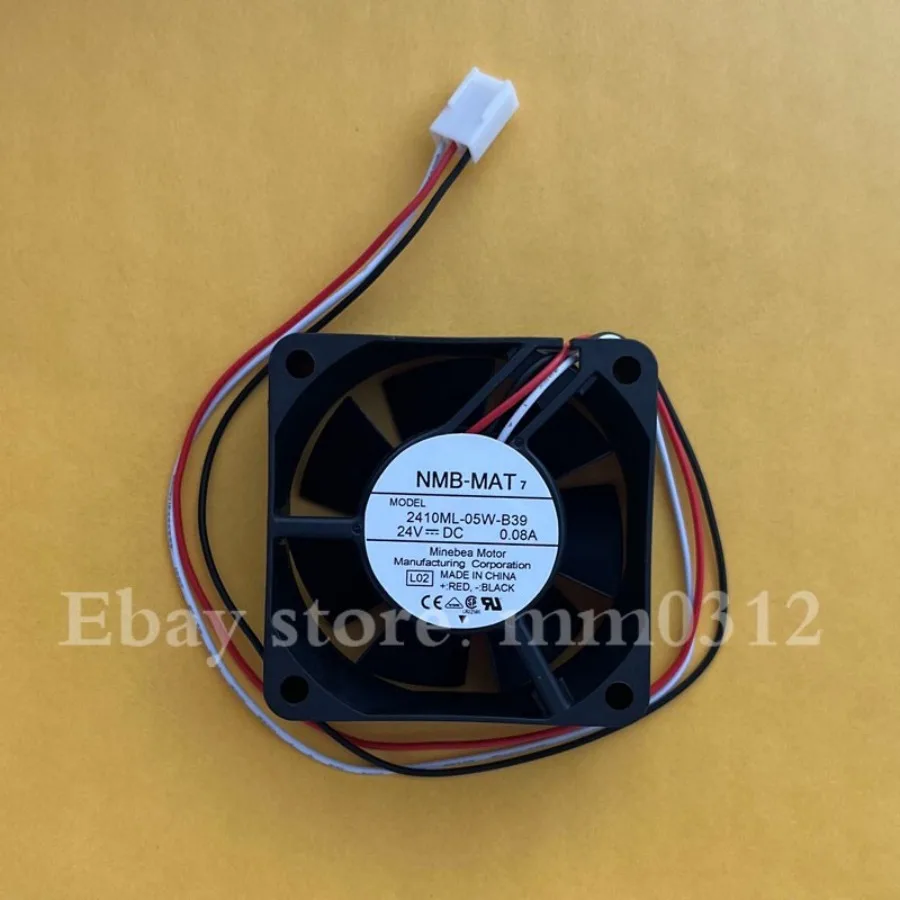 For NMB 2410ML-05W-B39 DC24V 0.08A 60*60*25MM 3-Wire Silent Cooling Fan
For NMB 2410ML-05W-B39 DC24V 0.08A 60*60*25MM 3-Wire Silent Cooling Fan