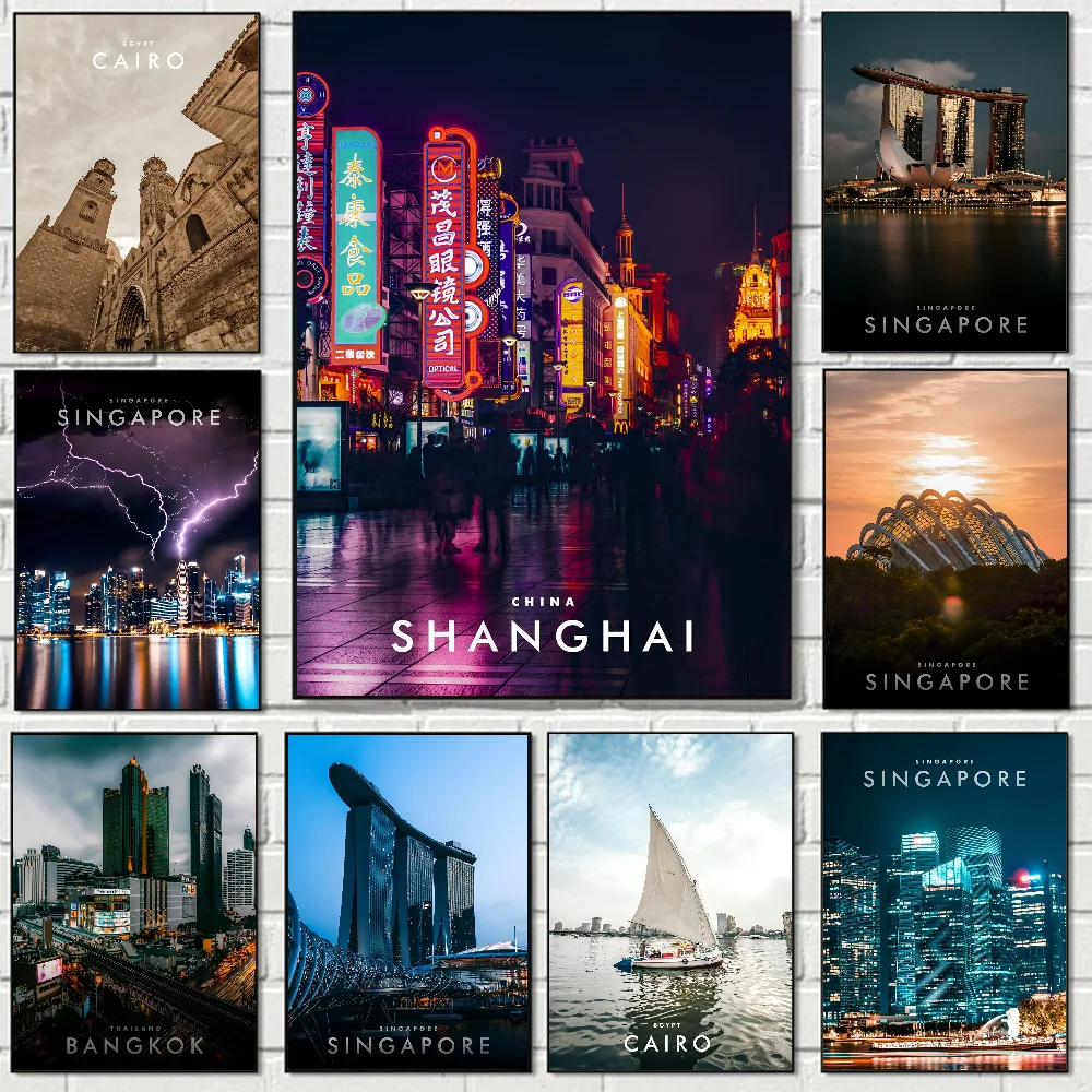 High Quality Tourism City Landmark Poster Stickers Art Wall Murals Decor Game Room Decor Gifts HD Painting
High Quality Tourism City Landmark Poster Stickers Art Wall Murals Decor Game Room Decor Gifts HD Painting
