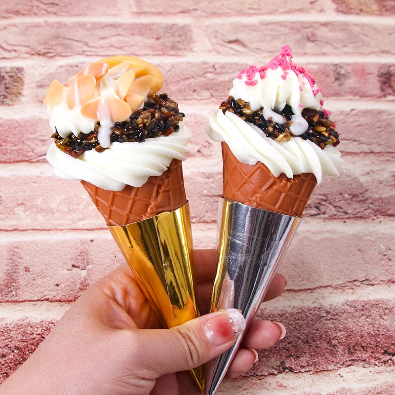 Simulation Ice Cream Food Fake Coneparty Favors Pretend Play Artificial Prop Photographyjumbo Slow Model Toy
Simulation Ice Cream Food Fake Coneparty Favors Pretend Play Artificial Prop Photographyjumbo Slow Model Toy