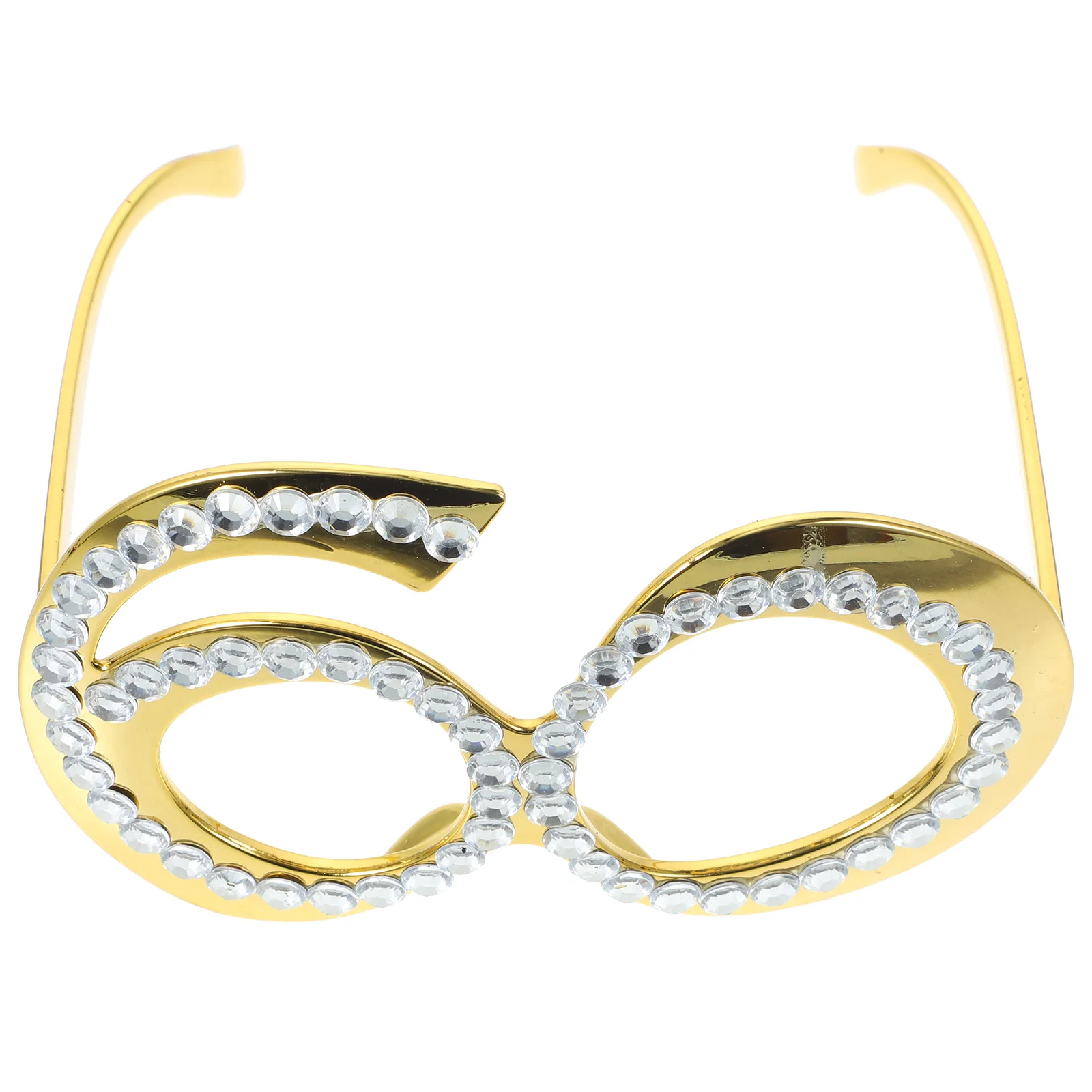 1pc Digital 60 Glasses Birthday Party Photo Props Rhinestone Plastic Adult Wear Lightweight Stable Shining Numbers
1pc Digital 60 Glasses Birthday Party Photo Props Rhinestone Plastic Adult Wear Lightweight Stable Shining Numbers