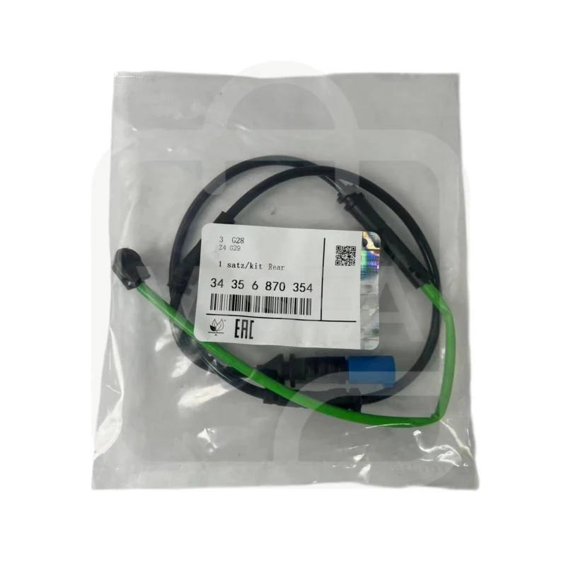 1PC NEW OEM 34356870349 34356870354 Front/ Rear Axle Brake Pad Sensor for BMW 3 G20 G21 Wear Warning Contact Sensor
1PC NEW OEM 34356870349 34356870354 Front/ Rear Axle Brake Pad Sensor for BMW 3 G20 G21 Wear Warning Contact Sensor