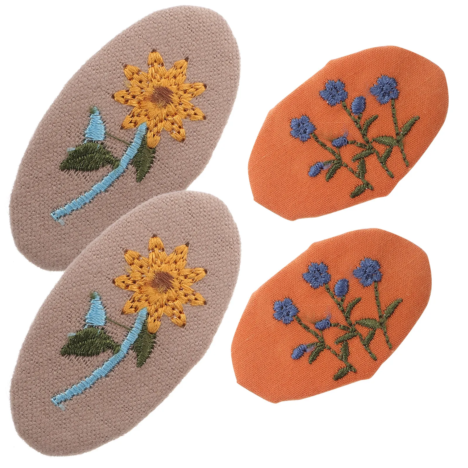 2Pairs Vintage Fabric Flower Snap Hair Clips Floral Barrettes for Women Girls Kids Hair Accessories Stylish Everyday Use
2Pairs Vintage Fabric Flower Snap Hair Clips Floral Barrettes for Women Girls Kids Hair Accessories Stylish Everyday Use