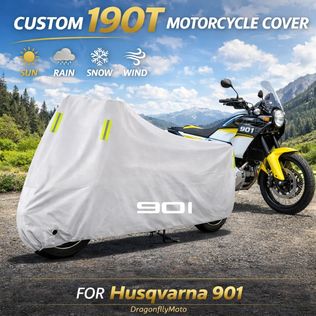 For Husqvarna Norden 901 Expedition Motorcycle Cover Silver Waterproof UV Rain Dust Sun Outdoor Indoor Protector
For Husqvarna Norden 901 Expedition Motorcycle Cover Silver Waterproof UV Rain Dust Sun Outdoor Indoor Protector