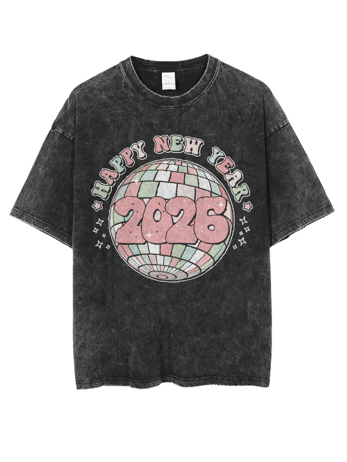 Новый год 2026 It Is What It Is And It Is Not Great SV Черная стираная футболка с круглым вырезом Свободная посадка для женщин Удобная зима 
Новый год 2026 It Is What It Is And It Is Not Great SV Черная стираная футболка с круглым вырезом Свободная посадка для женщин Удобная зима