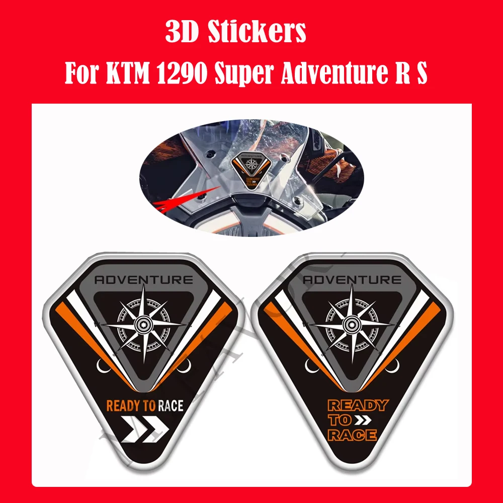 For 1290 S R Super Adventure 3D Stickers Gas Fuel Oil Kit Knee Protection Deflector Windshield Decals Tank Pad Side Grips
For 1290 S R Super Adventure 3D Stickers Gas Fuel Oil Kit Knee Protection Deflector Windshield Decals Tank Pad Side Grips