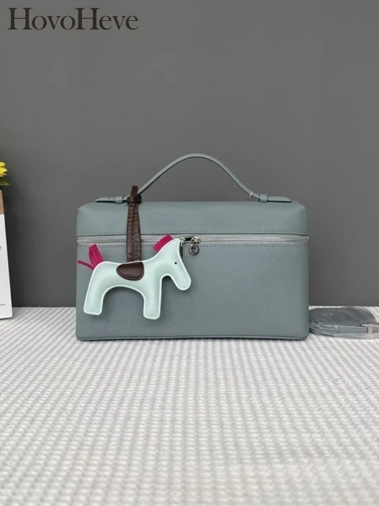 New Fashion Cowhide Genuine Leather Tote Handbag Women Single Shoulder Bag Solid Color Zipper Box Bag Ladies Messenger Bags
New Fashion Cowhide Genuine Leather Tote Handbag Women Single Shoulder Bag Solid Color Zipper Box Bag Ladies Messenger Bags