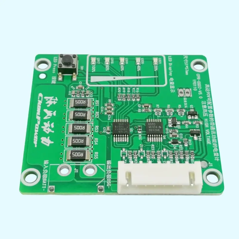 Multi-cell and multi-string lithium battery protection board BMS fuel meter BQ34Z100 Gasgauge configurable Bluetooth module
Multi-cell and multi-string lithium battery protection board BMS fuel meter BQ34Z100 Gasgauge configurable Bluetooth module