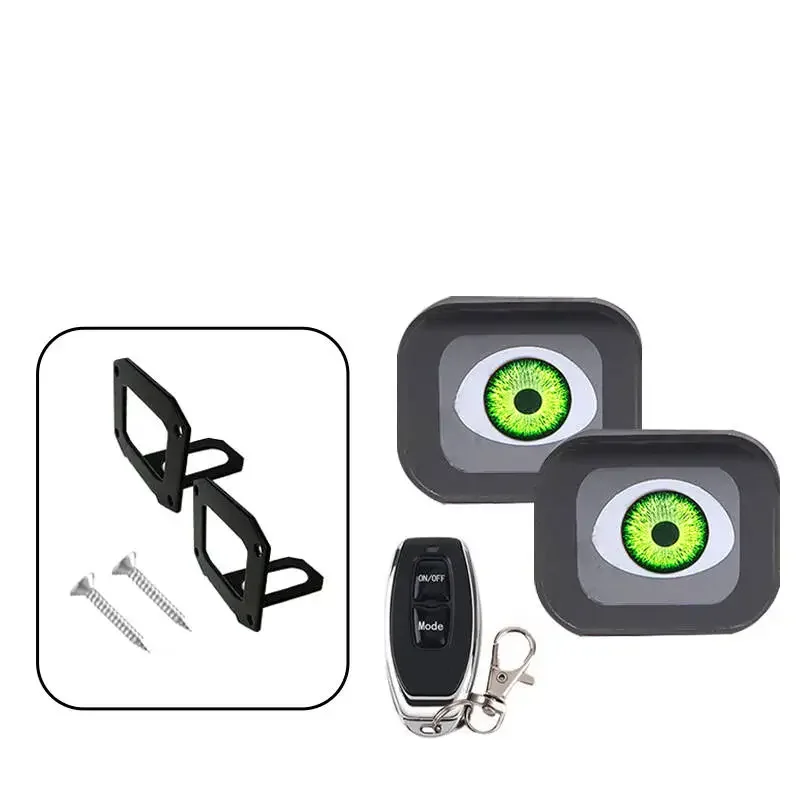 3D Dynamic Devil Eye Motorcycle Decorative Lights LED Retrofit Kits Assembly 2in1 Remote Control Eye Pattern DC12-24V
3D Dynamic Devil Eye Motorcycle Decorative Lights LED Retrofit Kits Assembly 2in1 Remote Control Eye Pattern DC12-24V