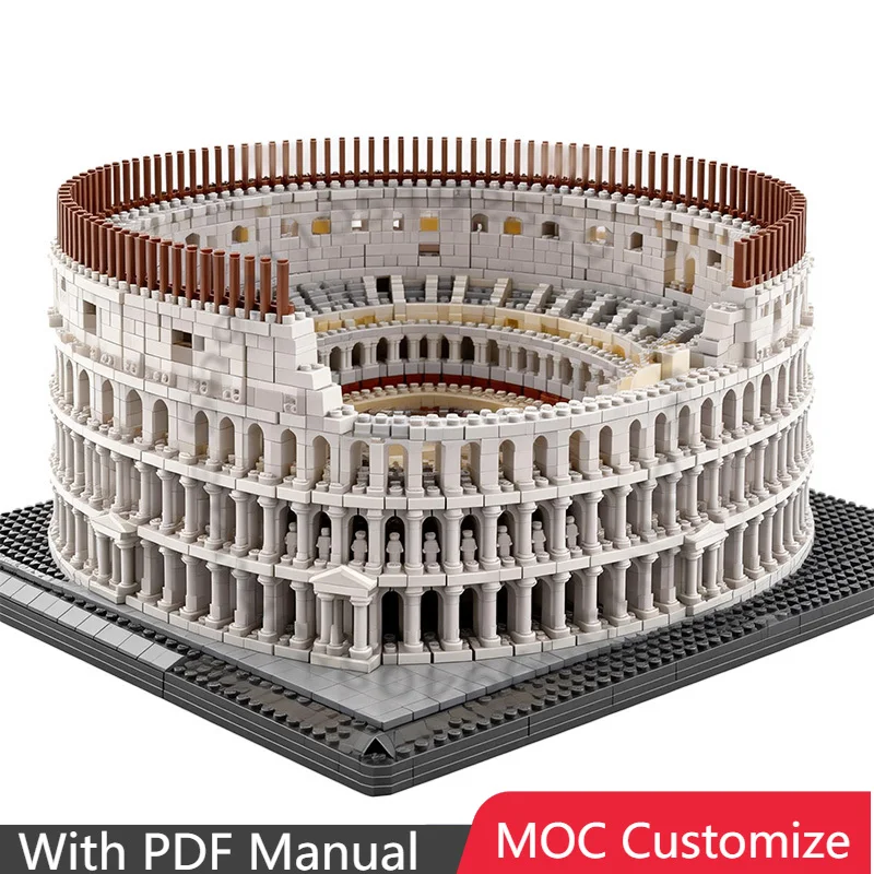 11371 деталей Модульный конструктор «Настоящий Колизей» MOC, популярный креативный набор для сборки, игрушка для мальчиков, подарок
11371 деталей Модульный конструктор «Настоящий Колизей» MOC, популярный креативный набор для сборки, игрушка для мальчиков, подарок