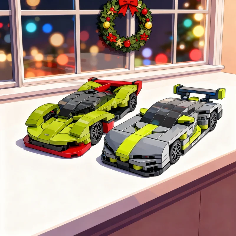 215pcs MOC Tiny Aston Martin Vakyrie AMR Pro City Champions Model Building Blocks Creative Display Gift Collectible Decor Kids
215pcs MOC Tiny Aston Martin Vakyrie AMR Pro City Champions Model Building Blocks Creative Display Gift Collectible Decor Kids