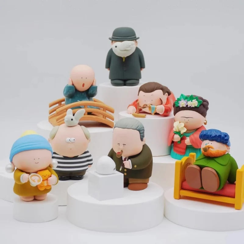 Dam Art Museum Hello Great Artist Series Mystery Boxes Милая кукла Креативный подарок Настольный орнамент Слепая коробка Подарок на день рождения для фанатов
Dam Art Museum Hello Great Artist Series Mystery Boxes Милая кукла Креативный подарок Настольный орнамент Слепая коробка Подарок на день рождения для фанатов