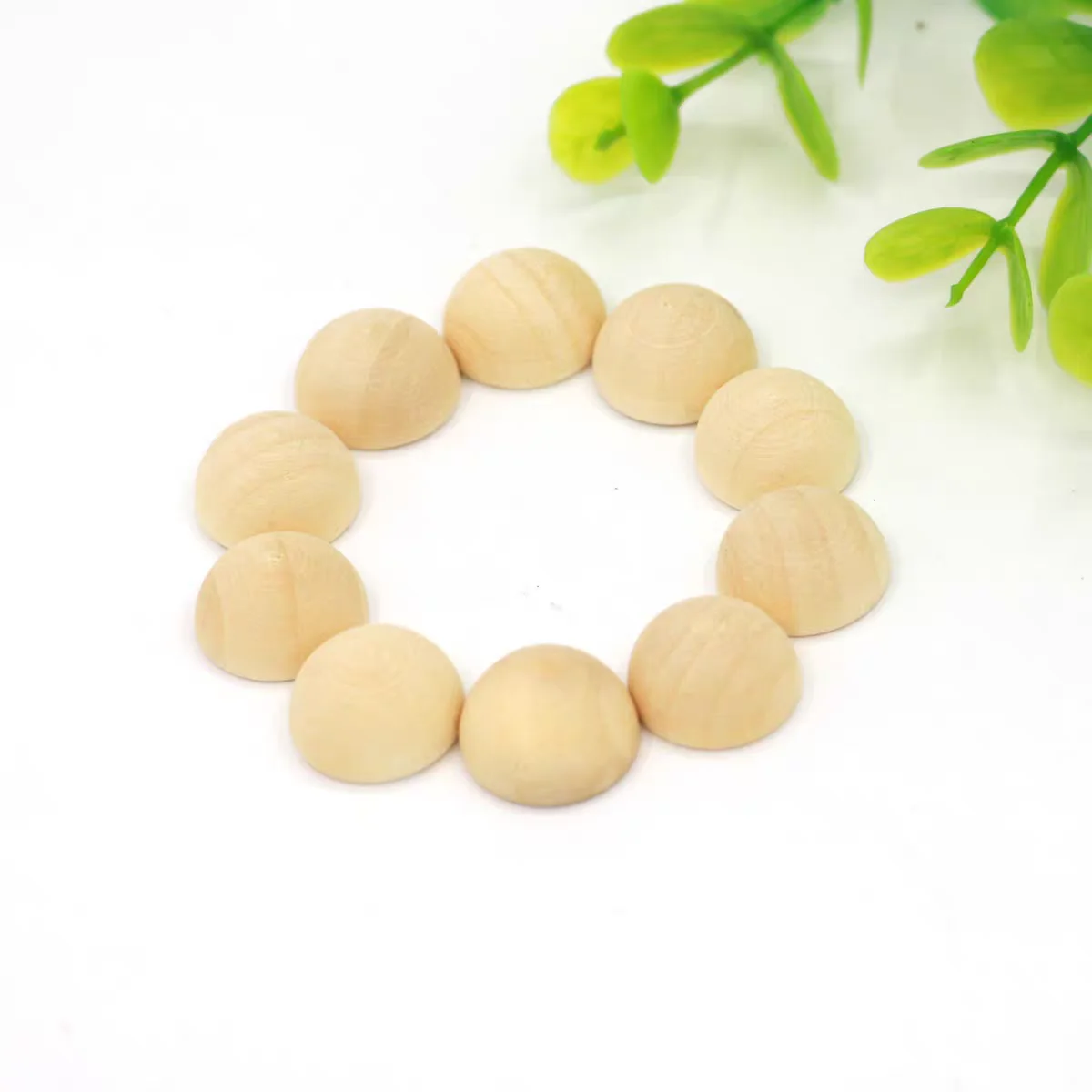 1-100Pcs 10-80mm Natural Flatback Half Round Wooden Balls DIY Craft Jewelry Making Decorative Beads
1-100Pcs 10-80mm Natural Flatback Half Round Wooden Balls DIY Craft Jewelry Making Decorative Beads