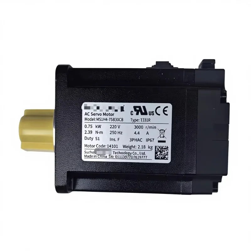 MS1H4-75B30CB-T331R AC Servo Motor 750 W High Performance Industrial Motion Control Motor
MS1H4-75B30CB-T331R AC Servo Motor 750 W High Performance Industrial Motion Control Motor