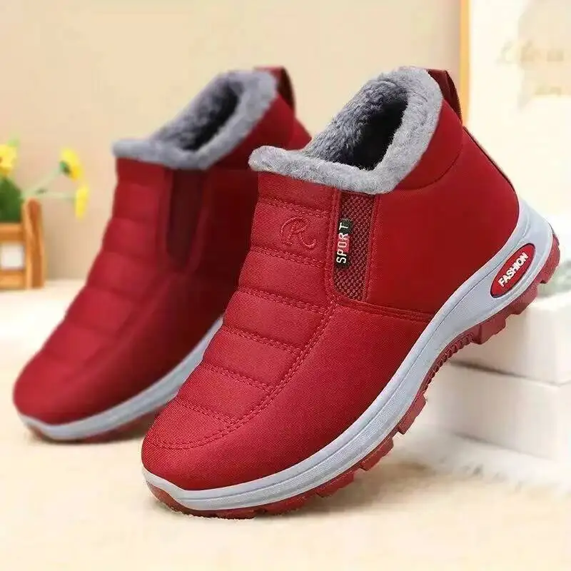 Women's Super Warm Winter Boots With Anti Slip Thick Soles, Low Heels, Round Toe Section, Solid Color Outdoor Hiking
Women's Super Warm Winter Boots With Anti Slip Thick Soles, Low Heels, Round Toe Section, Solid Color Outdoor Hiking