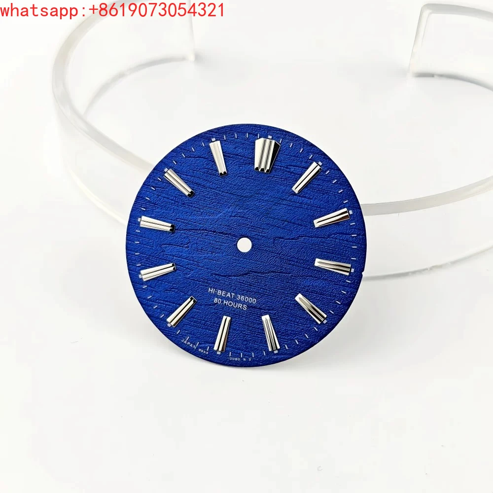 Customized NH35 Dial Limited Edition Surface Dress Mechanical Watch No Calendar Crossgrain DIY Modified Watch Accessories 33.5mm
Customized NH35 Dial Limited Edition Surface Dress Mechanical Watch No Calendar Crossgrain DIY Modified Watch Accessories 33.5mm