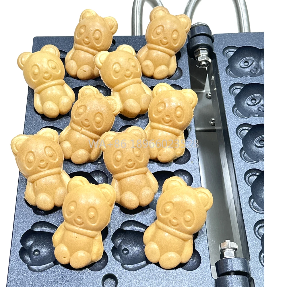 Mini Bear Shape Waffle Makers with Commercial Waffle Maker with Custom Mold Pancake Machine for Small Businesses
Mini Bear Shape Waffle Makers with Commercial Waffle Maker with Custom Mold Pancake Machine for Small Businesses