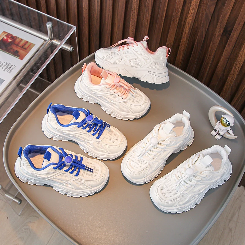 New Trendy Stylish Casual Sports Shoes Kids Girls Boys Comfortable Sneakers Children School Shoes Soft Sole Lace-up Shoes
New Trendy Stylish Casual Sports Shoes Kids Girls Boys Comfortable Sneakers Children School Shoes Soft Sole Lace-up Shoes