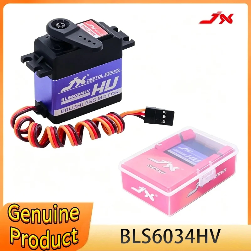 JX Servo BLS6034HV 34kg 7.4V Brushless HV Metal Gear Digital Servos For RC Cars Crawler RC Boat Robot Airplane Helicopter
JX Servo BLS6034HV 34kg 7.4V Brushless HV Metal Gear Digital Servos For RC Cars Crawler RC Boat Robot Airplane Helicopter