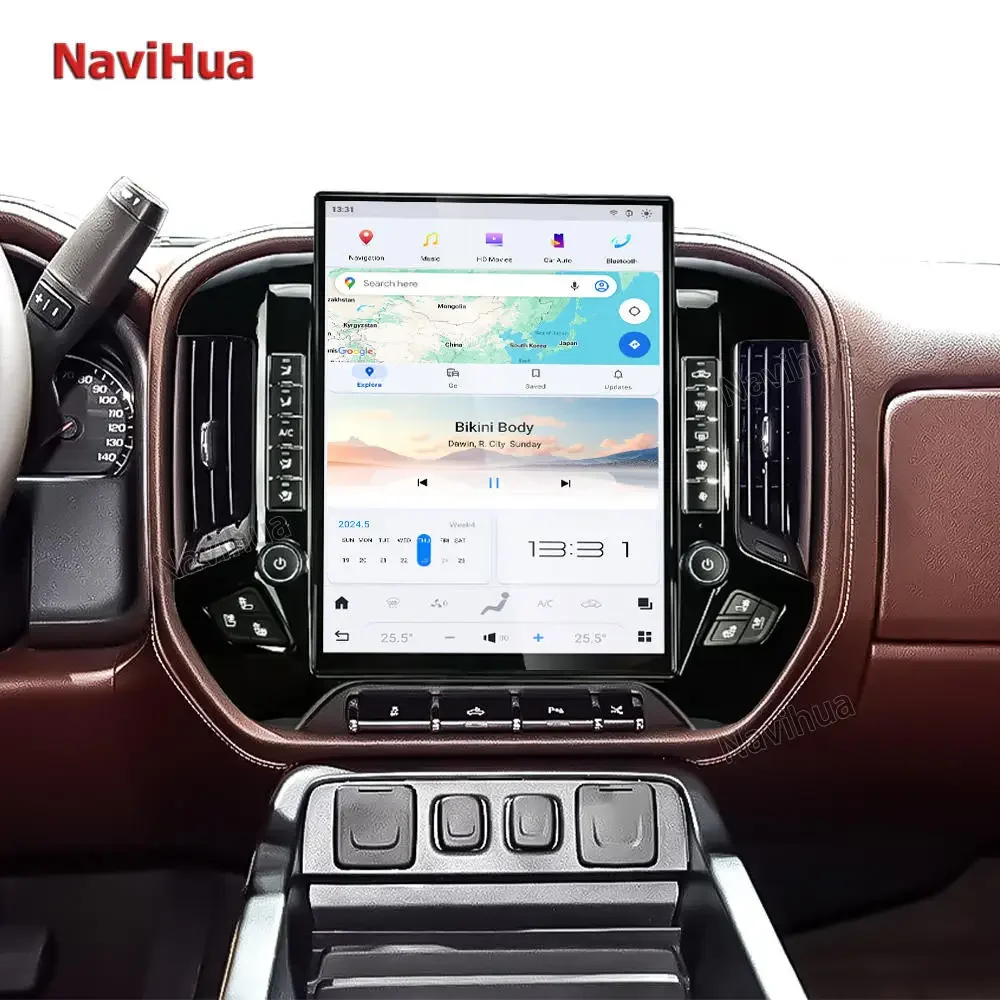 Navihua Vertical Screen Android Radio DVD Player Stereo for Chevrolet Silverado GMC Sierra 2015-2018 Gps Multimedia Navigation
Navihua Vertical Screen Android Radio DVD Player Stereo for Chevrolet Silverado GMC Sierra 2015-2018 Gps Multimedia Navigation