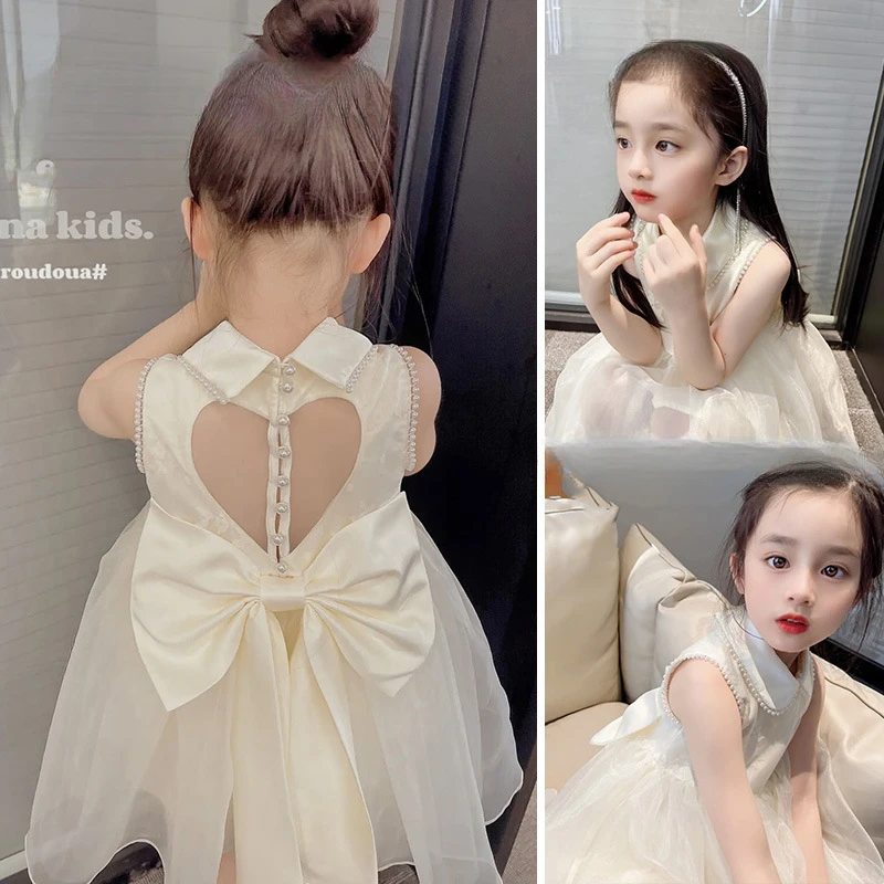 Fashionable 2024 Summer Girl Bow Love Princess Dress Skirt Summer Clothes Sweet and Gentle Princess Dress for Girls
Fashionable 2024 Summer Girl Bow Love Princess Dress Skirt Summer Clothes Sweet and Gentle Princess Dress for Girls