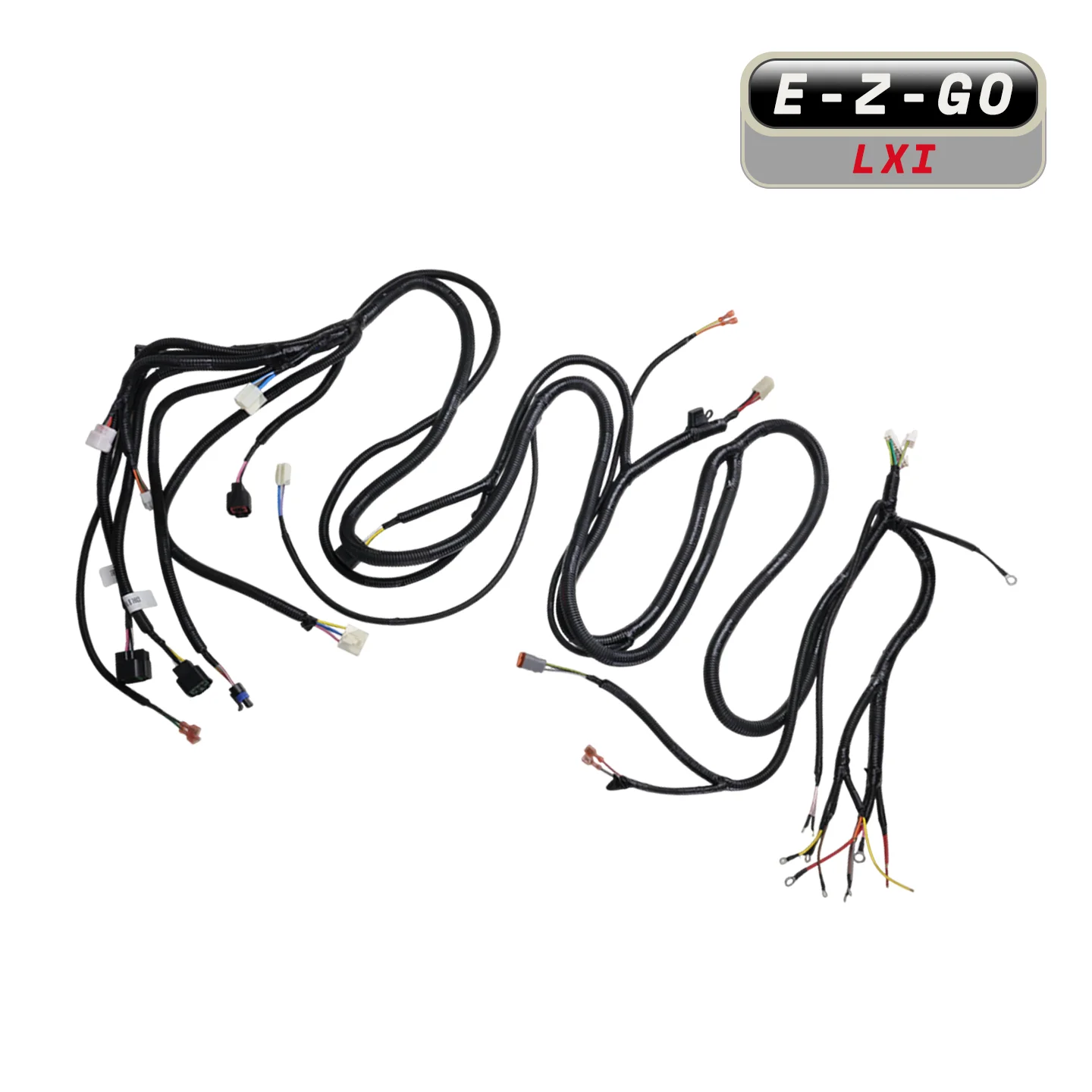 Golf Cart Parts Controller Wire Harness for E-Z-GO LXI 4 Seater Golf Cart Shuttle Car OEM 3724100-JSB4D481-1000
Golf Cart Parts Controller Wire Harness for E-Z-GO LXI 4 Seater Golf Cart Shuttle Car OEM 3724100-JSB4D481-1000