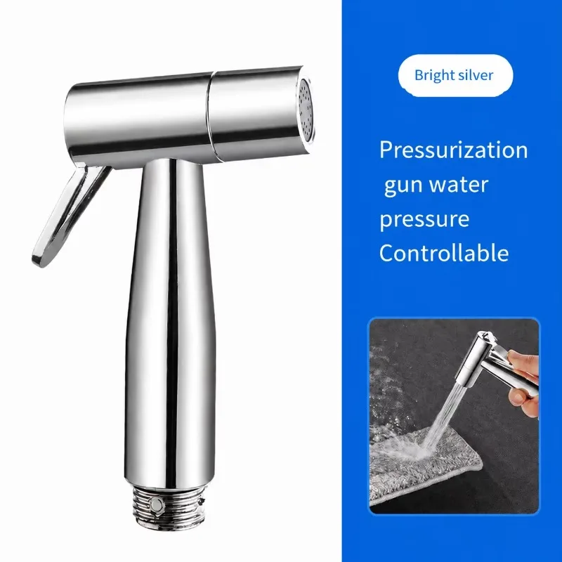 Faucet Spray Bathroom Cleaning Booster Flushing Device Bathroom Handheld Toilet Spray Gun Cleaning Accessory Stainless Steel
Faucet Spray Bathroom Cleaning Booster Flushing Device Bathroom Handheld Toilet Spray Gun Cleaning Accessory Stainless Steel