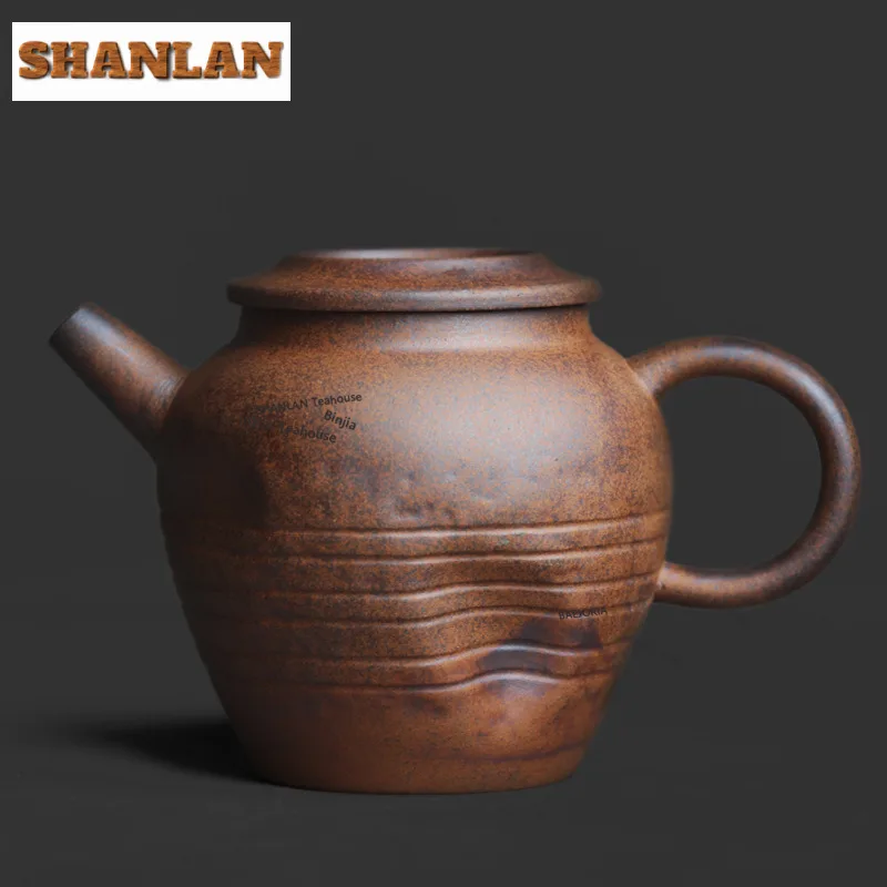 200ml Old Rock Mud Flat Cover Dent Teapot Handmade Tea Infuser Pot Tea Maker Kettle With Ball Hole Flower Tea Tea Ceremony Gifts
200ml Old Rock Mud Flat Cover Dent Teapot Handmade Tea Infuser Pot Tea Maker Kettle With Ball Hole Flower Tea Tea Ceremony Gifts