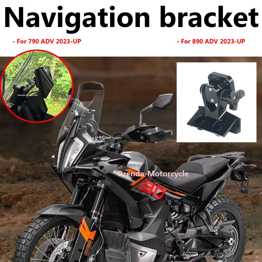 2023 For 790ADV 890ADV 790 890 ADV Adventure 2024-UP Motorcycle Driving Recorder Mount Stand GPS Phone Navigation Bracket Holder
2023 For 790ADV 890ADV 790 890 ADV Adventure 2024-UP Motorcycle Driving Recorder Mount Stand GPS Phone Navigation Bracket Holder