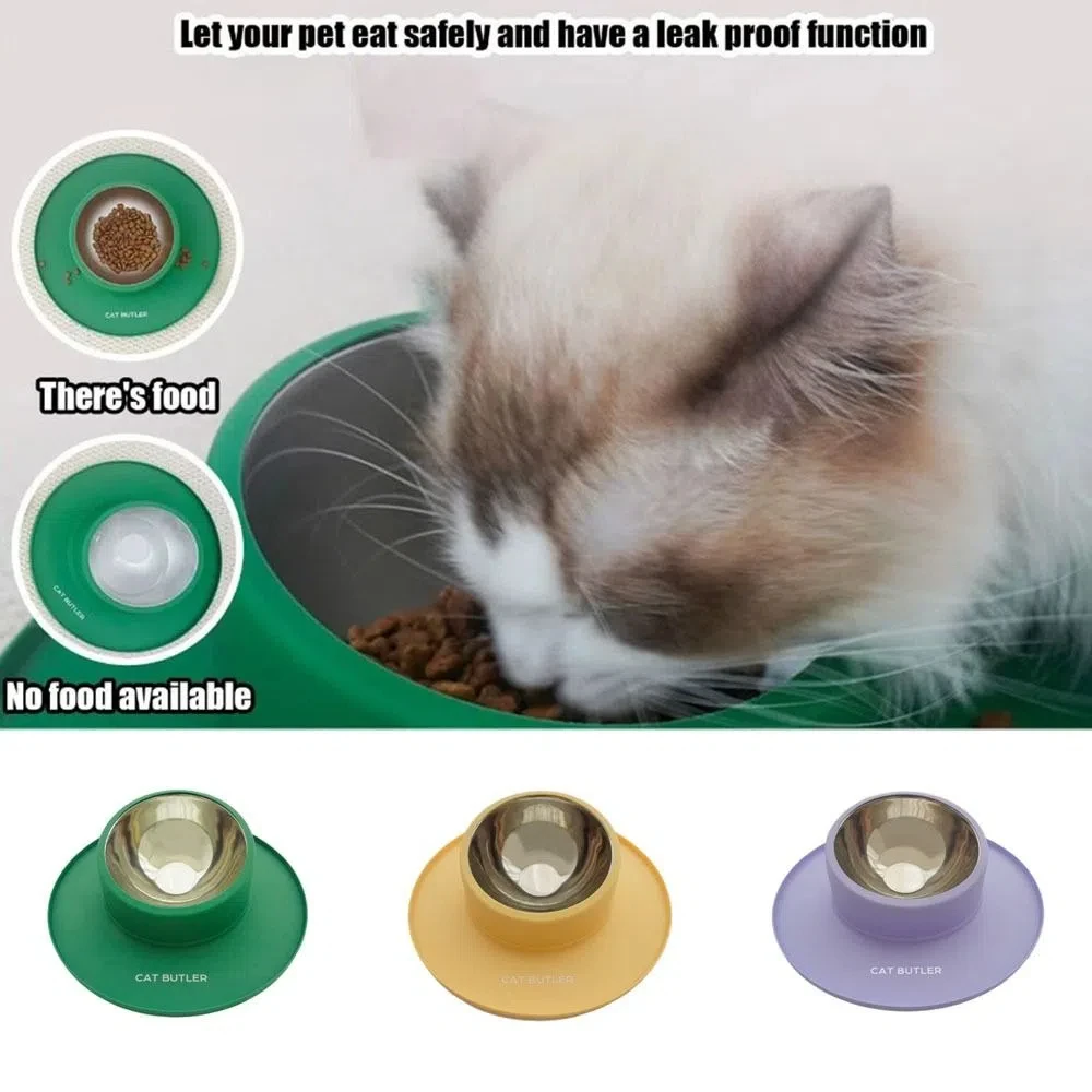 Portable Anti Slip Pet Food Bowl Stainless Steel Spill-proof Cat Dog Water Bowls Silicone Fixed Pet Tableware Drinking
Portable Anti Slip Pet Food Bowl Stainless Steel Spill-proof Cat Dog Water Bowls Silicone Fixed Pet Tableware Drinking