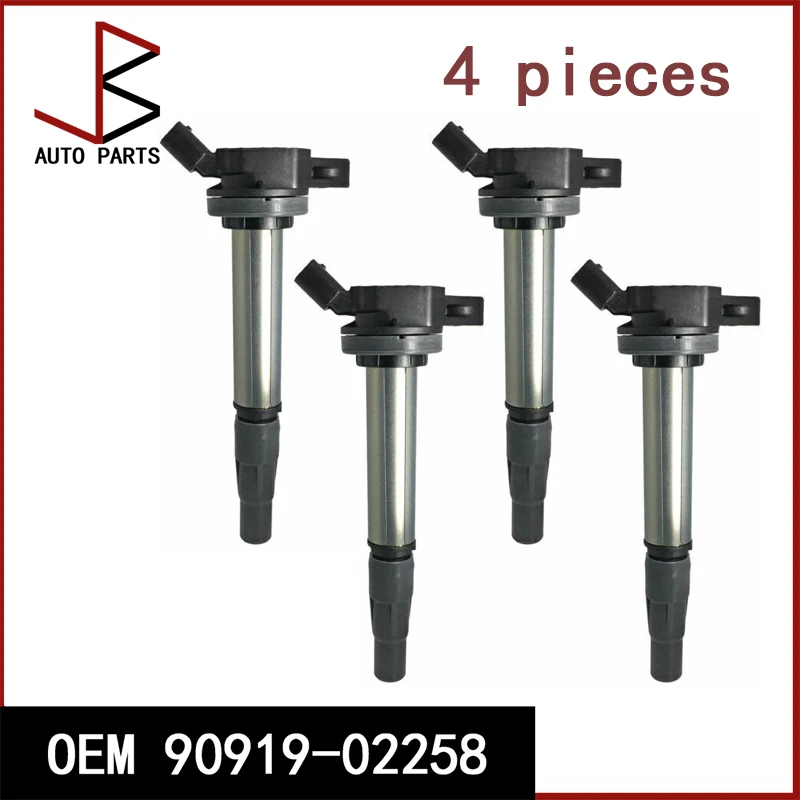 4pcs/lot OEM 90919-02258 9091902258 90919-02252 9091902252 Auto Ignition Coil For Toyota Corolla RAV4 Matrix Prius Scion xD1.8
4pcs/lot OEM 90919-02258 9091902258 90919-02252 9091902252 Auto Ignition Coil For Toyota Corolla RAV4 Matrix Prius Scion xD1.8