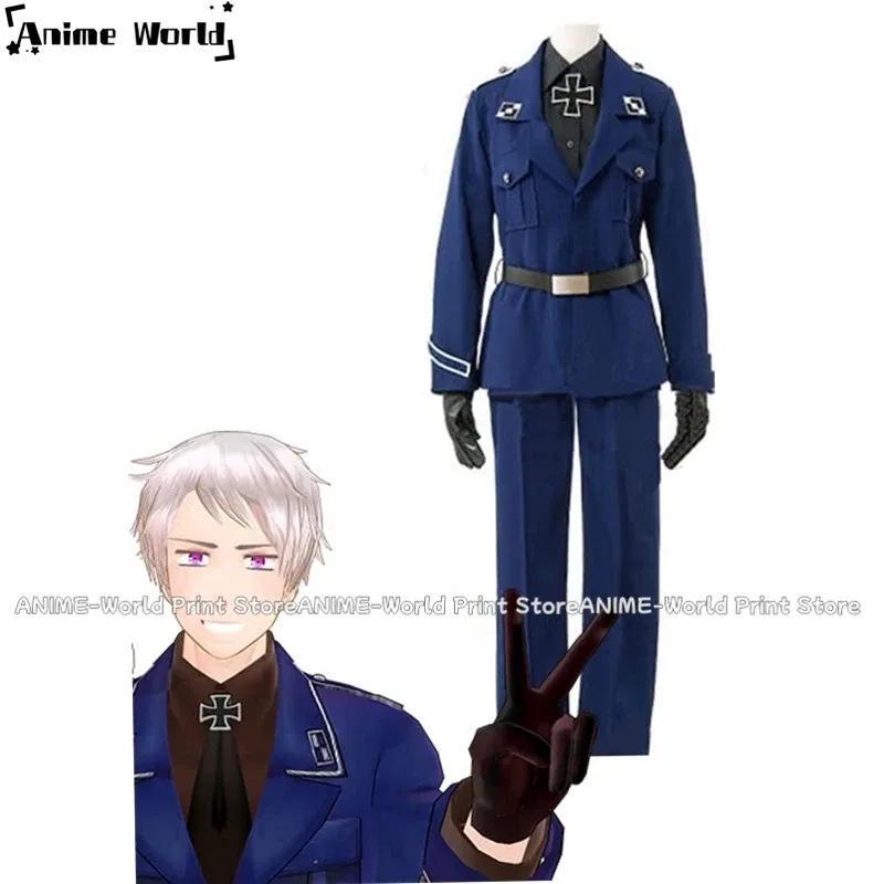 《Нестандартный размер》Аниме Axis Powers Hetalia Prussia APH Одежда Косплей Костюм Любой размер Костюмы на Хэллоуин
《Нестандартный размер》Аниме Axis Powers Hetalia Prussia APH Одежда Косплей Костюм Любой размер Костюмы на Хэллоуин