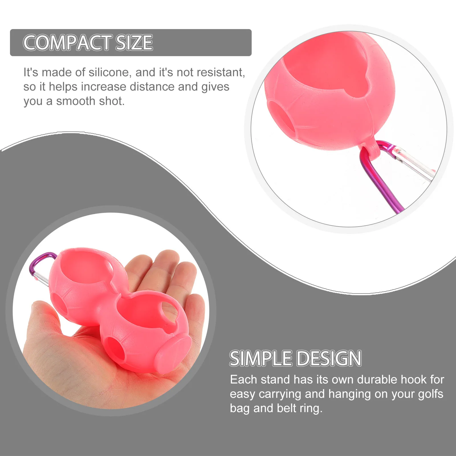 Orange Silicone Golf Ball Holder 2Pcs Easy Lift Tee Shot Windproof Protection Professional Golfing Accessories Men 
Orange Silicone Golf Ball Holder 2Pcs Easy Lift Tee Shot Windproof Protection Professional Golfing Accessories Men