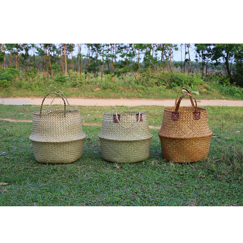 Seagrass Woven Planter Handmade Flower Pot Basket Planters for Outdoor Plants Storage Baskets Boho Laundry Flowerpot Home Decor
Seagrass Woven Planter Handmade Flower Pot Basket Planters for Outdoor Plants Storage Baskets Boho Laundry Flowerpot Home Decor