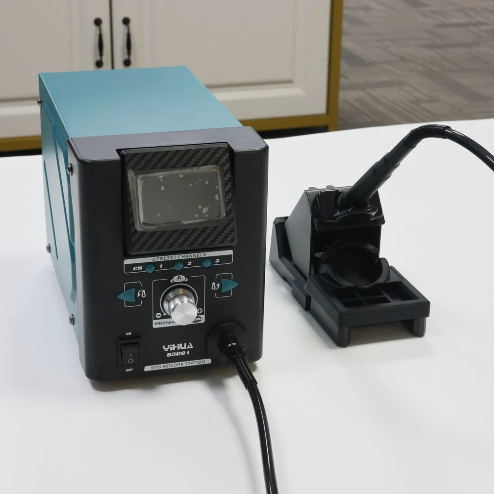 YIHUA 8509-I new mini hot air welding machine desoldering rework station
YIHUA 8509-I new mini hot air welding machine desoldering rework station
