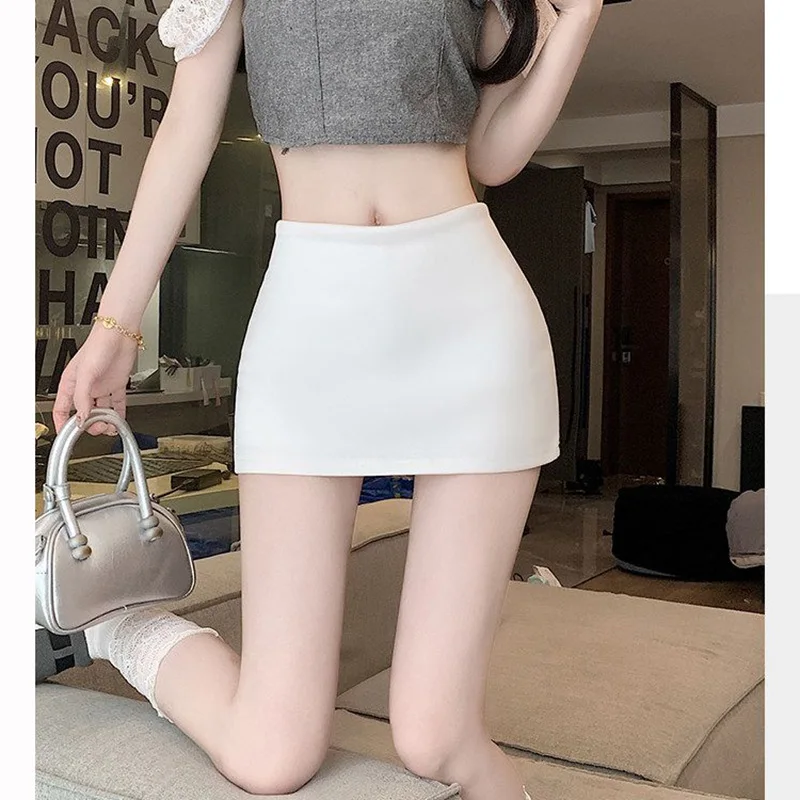 Summer Female High Waist Thin Skirts Lady Solid Color Wrap Hip Dress Girls Korean Classic Ins Fashion A-Line Skirts
Summer Female High Waist Thin Skirts Lady Solid Color Wrap Hip Dress Girls Korean Classic Ins Fashion A-Line Skirts