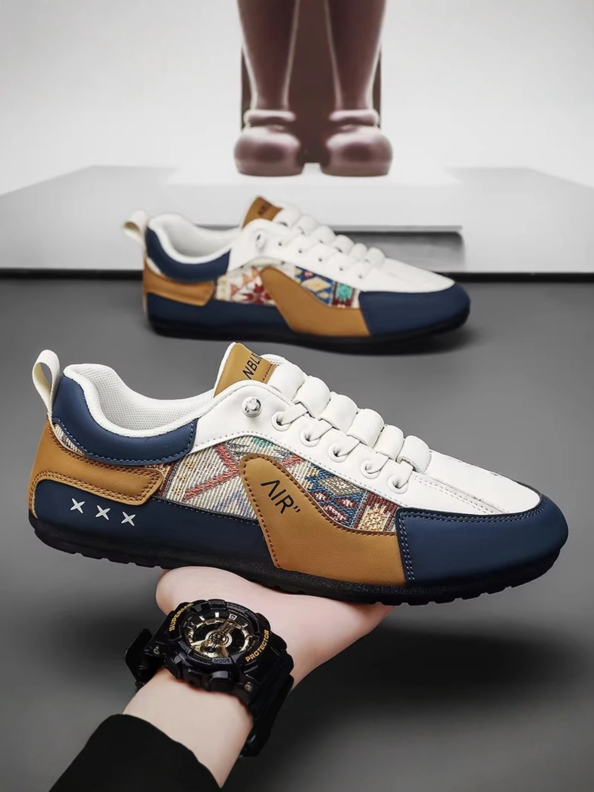 Agan Men's Shoes 2026 New Summer Trendy Brand Board Shoes Sports Casual Soft Bottom Versatile Running Anti-slip Fitness Shoes
Agan Men's Shoes 2026 New Summer Trendy Brand Board Shoes Sports Casual Soft Bottom Versatile Running Anti-slip Fitness Shoes