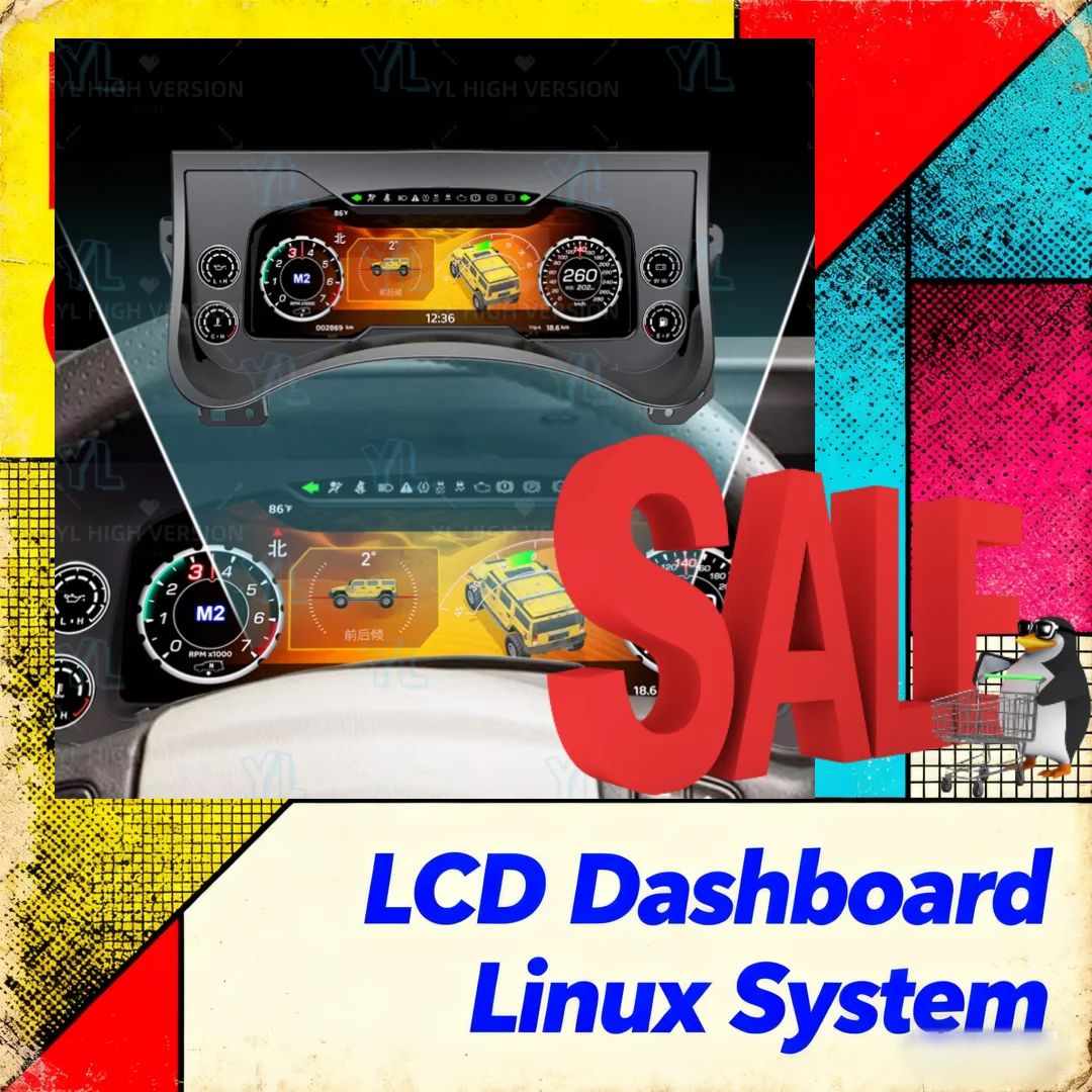 12.3inch Dashboard Car LCD Dash Digital Cluster Linux System For Hummer H2 2003 2004-2009 LCD Virtual Cockpit Speedometer
12.3inch Dashboard Car LCD Dash Digital Cluster Linux System For Hummer H2 2003 2004-2009 LCD Virtual Cockpit Speedometer