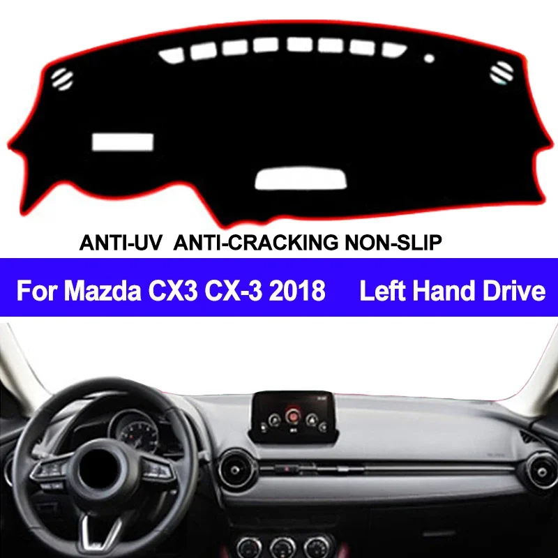 For Mazda CX3 CX-3 2018 Car Interior Accessories Protective Pad Dashboard Cover Silicone Non-Slip Mat Sunshade
For Mazda CX3 CX-3 2018 Car Interior Accessories Protective Pad Dashboard Cover Silicone Non-Slip Mat Sunshade
