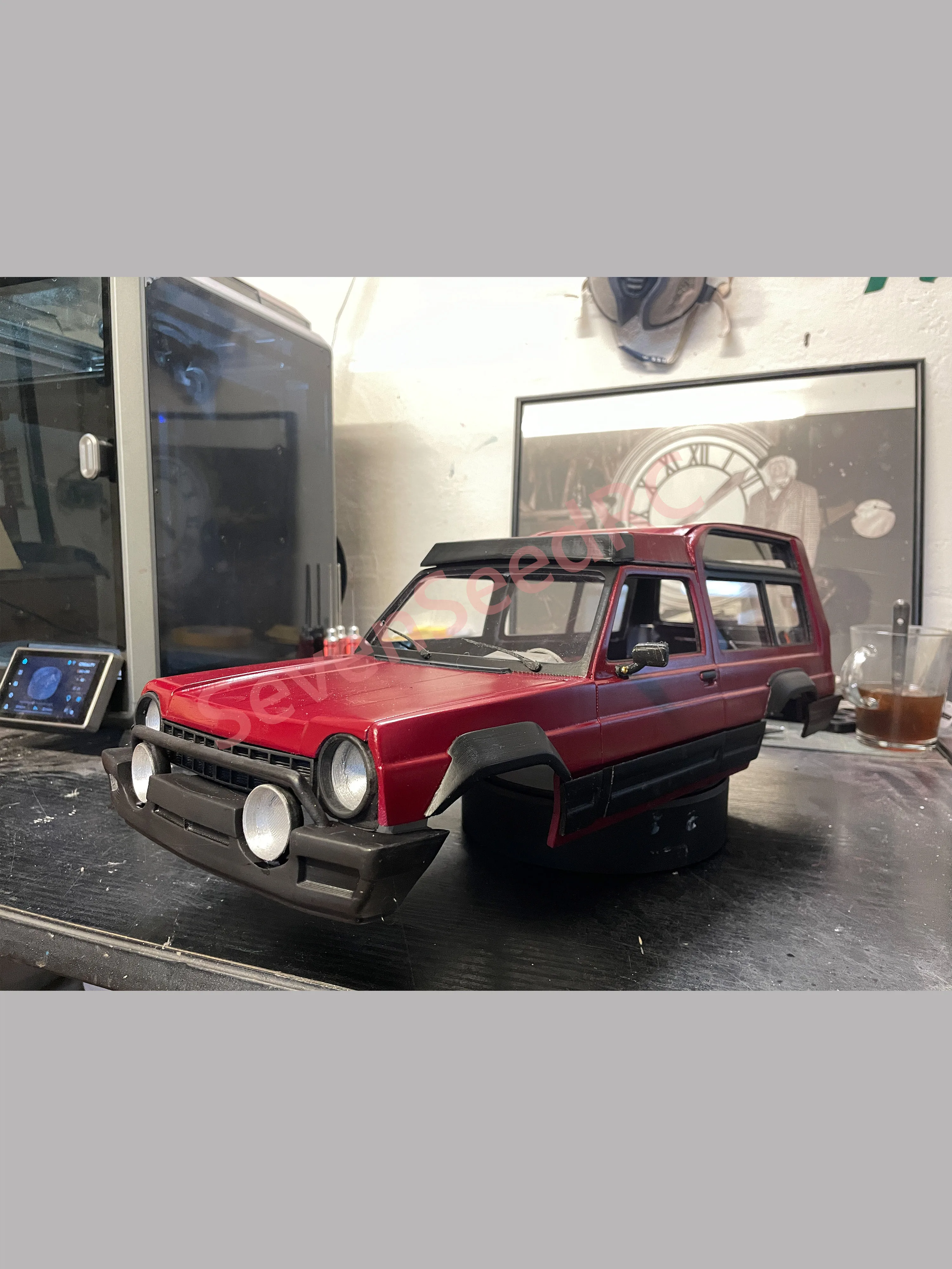3d Printed Crawler Body TALBO SIMCA RANCHO 1/10 313mm 324mm WB SCX10 Trx4 Crossrc NT4 JT4 RC4WD
3d Printed Crawler Body TALBO SIMCA RANCHO 1/10 313mm 324mm WB SCX10 Trx4 Crossrc NT4 JT4 RC4WD