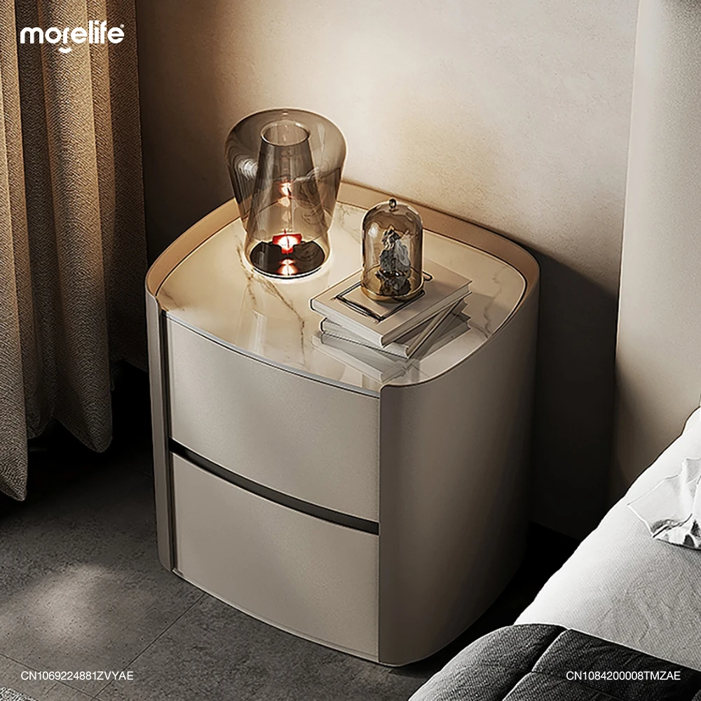 Modern Simple Light Luxury Bedroom High-end Quiet Style Bedside Table Designer's Italian Minimalist Oval Nightstands Furniture K
Modern Simple Light Luxury Bedroom High-end Quiet Style Bedside Table Designer's Italian Minimalist Oval Nightstands Furniture K