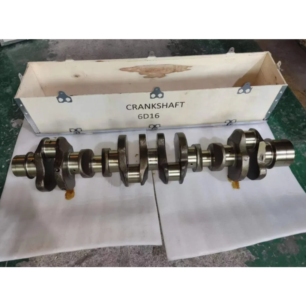 6D16 High Quality Forged Steel Crankshaft for Mitsubishi Engine Crank Shaft
6D16 High Quality Forged Steel Crankshaft for Mitsubishi Engine Crank Shaft