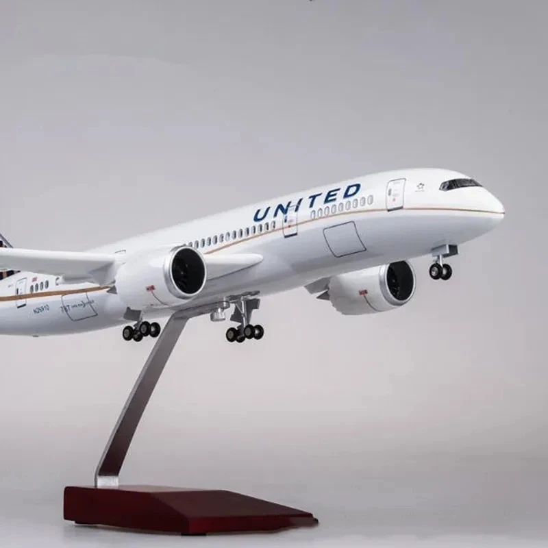 1:130 Scale Diecast 43cm Model United Airlines Boeing B787 Resin Airbus Airplane With Light A Wheel Collection Display For Adult
1:130 Scale Diecast 43cm Model United Airlines Boeing B787 Resin Airbus Airplane With Light A Wheel Collection Display For Adult