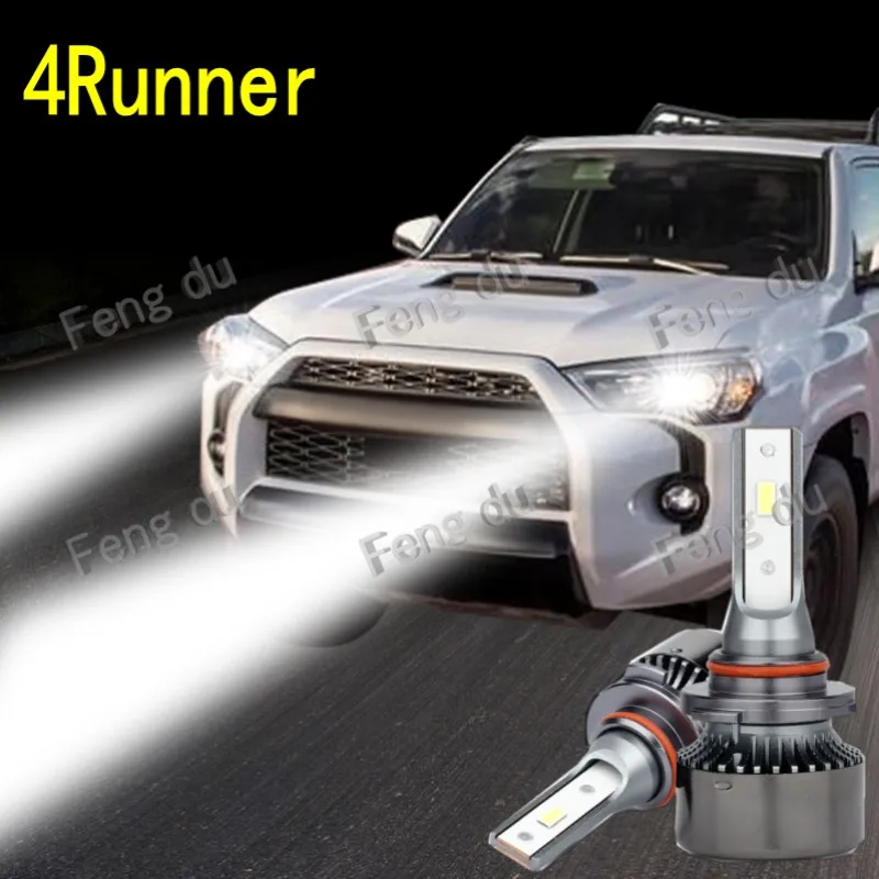 2Pcs 2009-2023 For Toyota 4Runner LED Car Headlight Bulbs Low Beam High Beam Fog Lamp Light Refit Accessories
2Pcs 2009-2023 For Toyota 4Runner LED Car Headlight Bulbs Low Beam High Beam Fog Lamp Light Refit Accessories