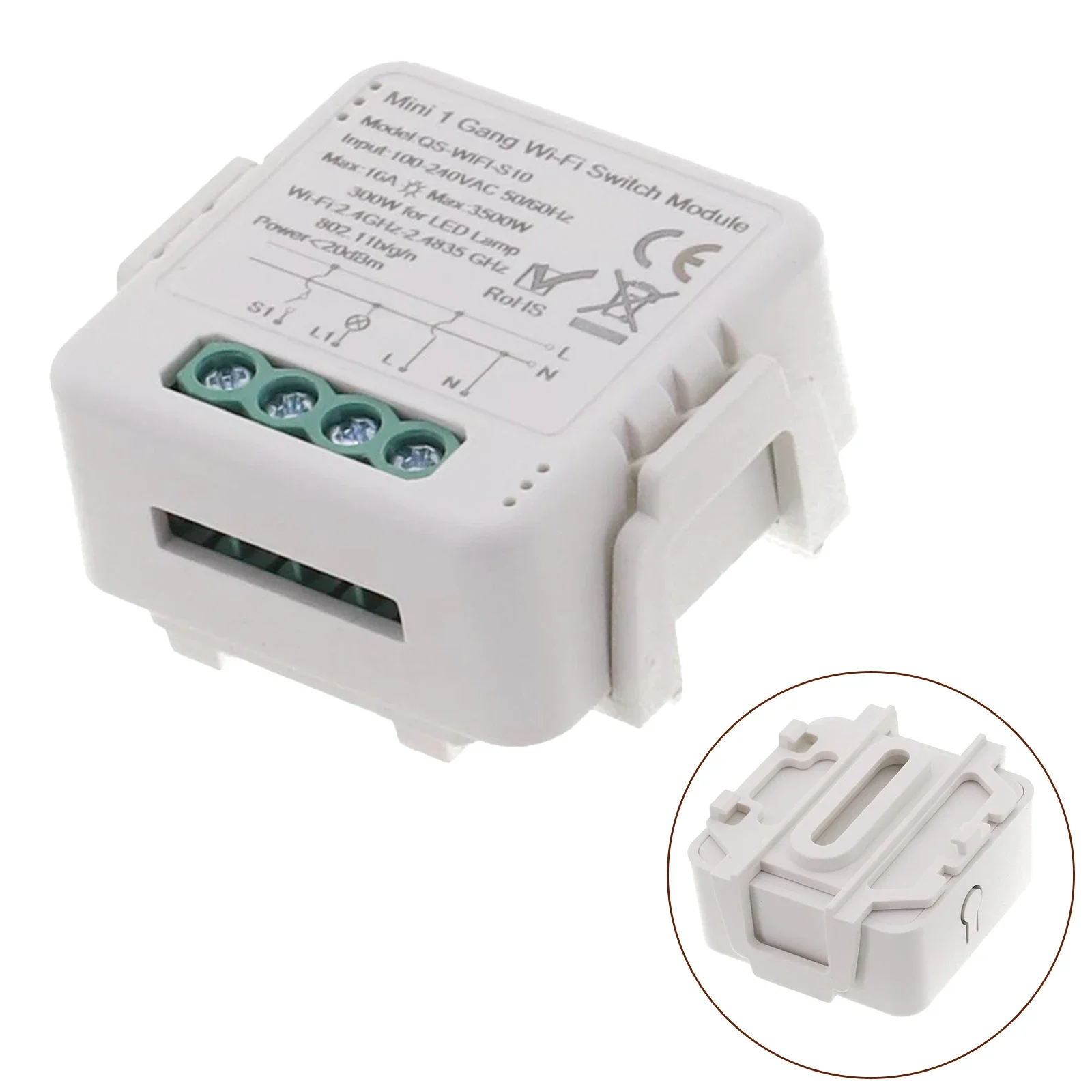 For Tuya Smart WiFi Switch Module Manage Your Home Electronics from Your Phone For Alexa and For Google Support
For Tuya Smart WiFi Switch Module Manage Your Home Electronics from Your Phone For Alexa and For Google Support