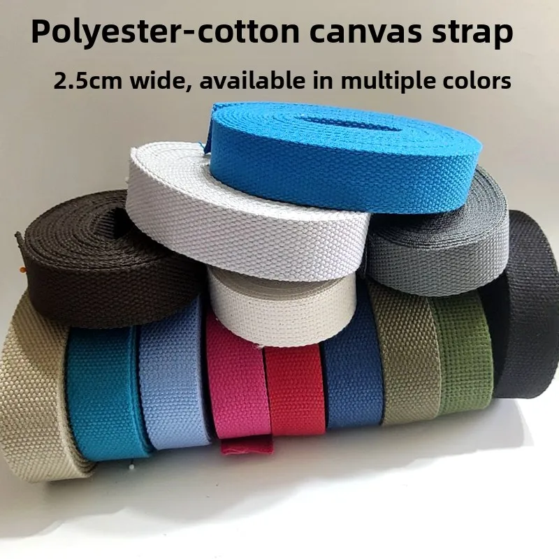 Cotton Polyester Canvas Belt 25cm Wide Buckle Strap Bag Making Material Black Brown Weaving Tie DIY Packaging
Cotton Polyester Canvas Belt 25cm Wide Buckle Strap Bag Making Material Black Brown Weaving Tie DIY Packaging